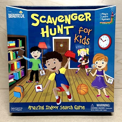 Scavenger Hunt Board Game for Kids – NEW Sealed – Box Damage (See Photos) - Image 1 of 4