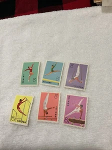 CHINA.PRC-SC.#1143-1148-T.1-GYMNASTS-COMPLETE SET OF 6 STAMPS MH…VF - Picture 1 of 4