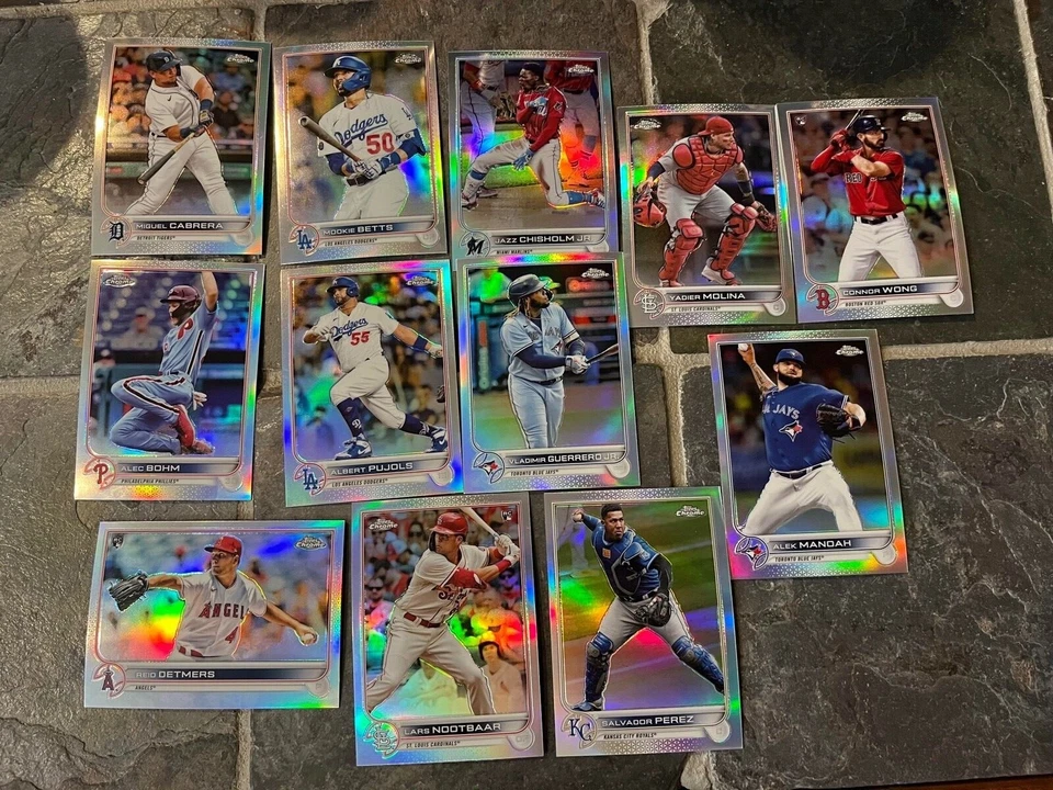 2022 Topps Chrome REFRACTORS with Rookies - You Pick - Complete Your Set - Image 1 of 1
