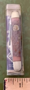 Vintage BOY SCOUTS OF AMERICA Official Whittlers POCKET KNIFE & BOX BSA Camillus - Picture 1 of 12