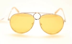CHLOE CE144S 051 Silver-Copper/Yellow Mirrored 61mm Sunglasses (#419)