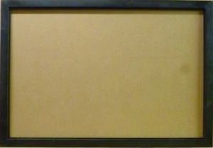 Marco de arte compuesto negro simple liso grande 36x24 o 24x36  - Imagen 1 de 6