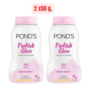 Pond’s Angel Face Pinkish White Glow Powder Shine Brighten Skin UV Protect 50gx2 - Picture 1 of 6