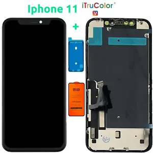 DISPLAY LCD iTruColor HD INCELL PER APPLE IPHONE 11 TOUCH SCREEN SCHERMO MONITOR - Foto 1 di 3