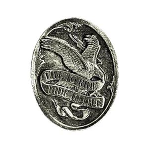 LADY RIDER PIN - Foto 1 di 1