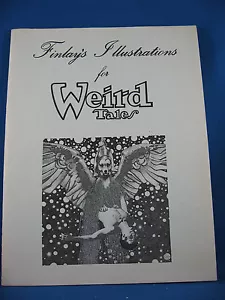 FINLAYS ILLUSTRATIONS FOR WEIRD TALES Fine 1976 Portfolio Pulps - Picture 1 of 2
