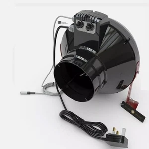 BLACK ORCHID BO-CF-100-TEMP 4" / 100mm Black Orchid Fan TEMP Controlled Fan - Picture 1 of 2