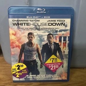 White House Down (Blu-ray, 2013) Channing Tatum, Jamie Foxx Action No DVD - Imagen 1 de 2