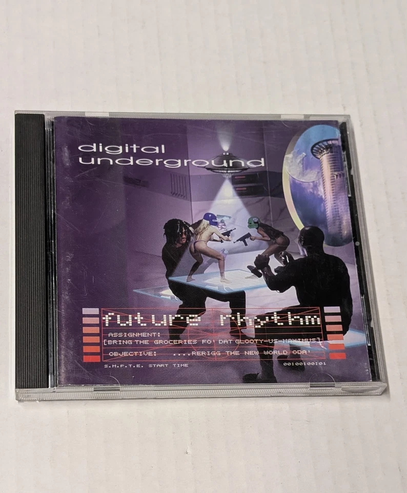 Digital Underground Future Rhythm CD 1996 Critique Records Foto 1 de 4