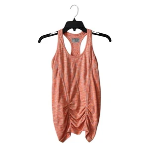 Athleta Fastest Track Tank Top Damen Gr. XS Space Dye Orange Racerback Yoga - Bild 1 von 5