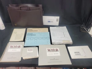 WMS-R Wechsler Memory Scale Psychology Testing Manuals & Forms - Picture 1 of 12