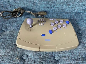 Sega Saturn Arcade Stick Ball Type Joystick 8 Tasten gebraucht sauber - Bild 1 von 5