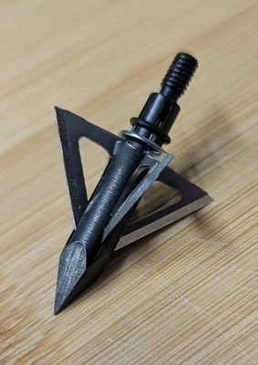 Slick Trick 4 Blade Fixed Crossbow 125 Grain Broadhead - Qty 4 - Image 1 of 2