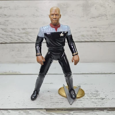 Playmates Star Trek Warp Factor Captain Benjamin Sisko 1998 6" Vintage Figure - Image 1 of 4