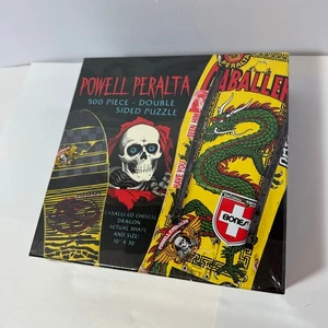 Powell Peralta Puzzle Skateboard 500 Pezzi Doppia Faccia Nuovo Sigillato - Foto 1 di 9