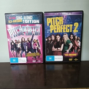 Pitch Perfect 1 2 DVD Set Teen Comedy Romance Music Drama Movie - Free Postage - Picture 1 of 2