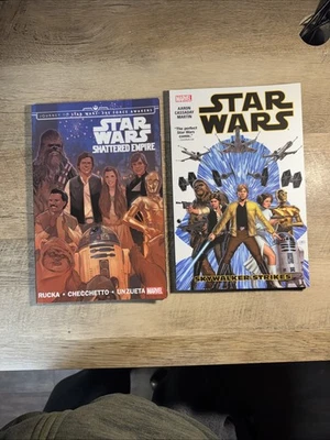 Marvel Star Wars TPB LOT Skywalker Strikes Shattered Empire Graphic Novel LOT EX - Image 1 of 4