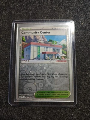 Pokémon Professor Program Top 8 Promo Card - Community Center - Image 1 of 2