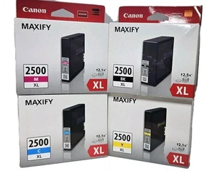 Original Canon PGI-2500XL Druckerpatrone Tintenpatrone Set Multipack Schwarz - Bild 1 von 5
