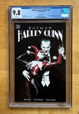 Batman: Harley Quinn #1 CGC 9.8 segunda impresión (DC 1999) cubierta icónica del Joker Alex Ross Foto 1 de 3