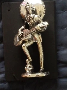 Mexikanische Mariachi Musiker Plata Artistica Silber Skulptur - Bild 1 von 9