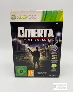 Omerta: City of Gangsters • Xbox 360 • gut • OVP Anleitung • getestet • boxed - Picture 1 of 5