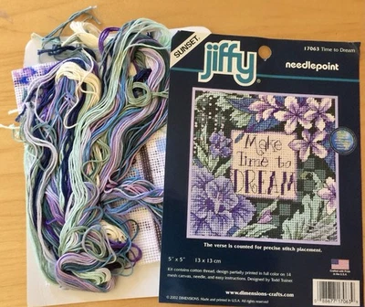 Kit de punta de aguja Jiffy Time to Dream completo en paquete abierto Foto 1 de 3