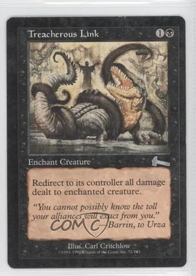 Treacherous Link Magic: Urza's Legacy #71 1999 - Image 1 of 2