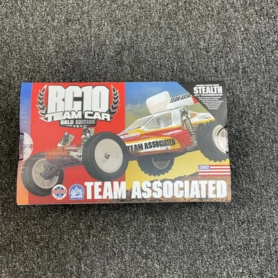 Team Associated 6034 1/10 RC10 2WD Team Car Gold Edition Kit, IN STOCK! - Image 1 of 3
