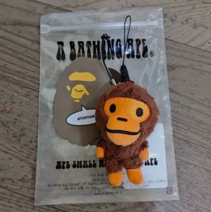NWT BAPE Baby Milo Store Plush Doll Keychain – A Bathing Ape Charm Accessory - Picture 1 of 4