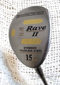 Square Two LPGA RAVE II Oversize 38*Deg 15 Wood 38" RH ~ Ladies Graphite Shaft - Picture 1 of 8