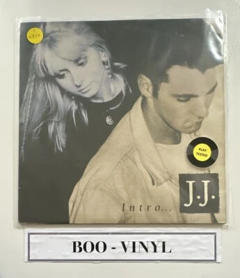 J.J. ‎– Intro...Promo - Vinyl LP UK 1991  Electronic Pop Rock  EX / VG+ - Image 1 of 4