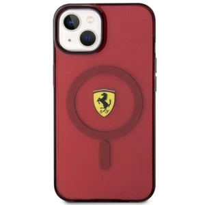 Coque Ferrari en TPU MagSafe pour Apple iPhone 14/15/13 6.1 - rouge - Picture 1 of 4
