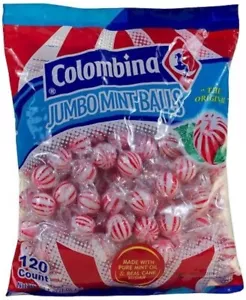 Colombina Jumbo Mint Balls (120 Count) The Original - Best Before 04/2026 - Picture 1 of 1