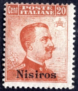 ITALY 1917 NISIRO SCOTT #10 MINT HINGED - Picture 1 of 2