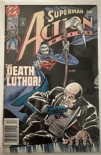 Superman in Action Comics #660 VF/NM  (1990 DC) The Death Of Lex Luther!