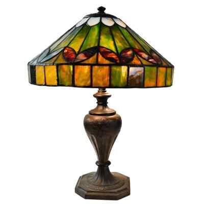Leaded American Lamp, on Pairpoint Base, Circa 1900-1920 - Image 1 of 4