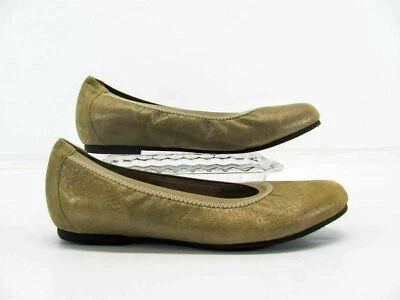 Zapato Munro American Mujer Ashlie Talla 7.5M Dorado Ballet Plano Usado qp Foto 1 de 4