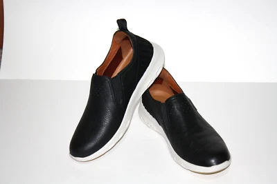 ROCKPORT Womens slip on shoes Sz 8.5 Black Leather - Image 1 of 4