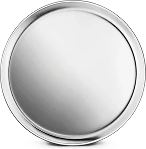 New Star Foodservice 50813 Restaurant-Grade Aluminum Pizza Pan, Baking Tray, Cou - Picture 1 of 12