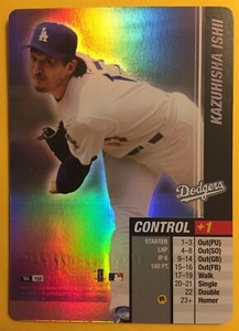 2003 MLB Showdown Kazuhisha Ishi Base Set Foil # 159 Dodgers