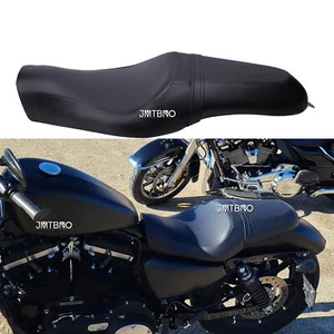 Driver Passenger Two Up Seat For Harley Davidson Sportster XL 883 1200 Nightster - Picture 1 of 9
