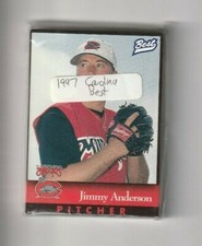 1997 CAROLINA MUDCATS BEST TEAM MINOR LEAGUE SET  NRMINT  RARE  