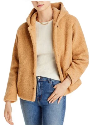 Abrigo/chaqueta Sherpa con capucha AQUA (L) Foto 1 de 4