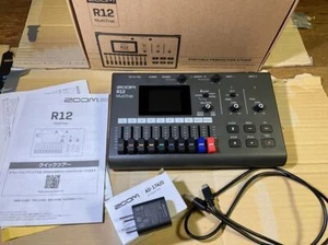 ZOOM R12 multi track recorder MTR Digital Audio Interface Good condition Working - Picture 1 of 3