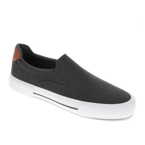 Levi's Mens Wes Synthetic Leather Casual Slip On Sneaker Shoe - Picture 1 of 12