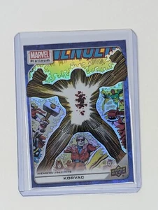 2022 Marvel Platinum #138 Korvac Blue Rainbow - Picture 1 of 2