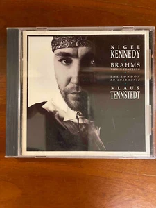 Nigel Kennedy/Klaus Tennstedt - BRAHMS VIOLIN CONCERTO (CD, 1991, EMI) - Picture 1 of 1