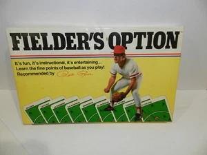 Rarissimo gioco da tavolo Pete Rose 1985 Fielder's Option completo "LOOK" - Foto 1 di 5