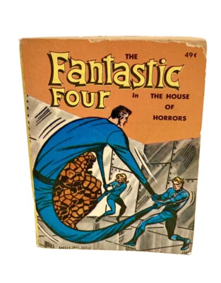 Fantastic Four in The House of Horrors a Big Little Book Whitman 1968 Foto 1 de 4